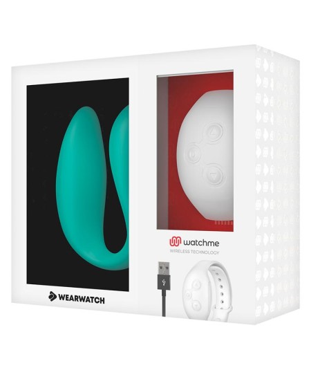 WEARWATCH VIBRADOR DUAL TECHNOLOGY WATCHME AGUA MARINA / NÍVEO