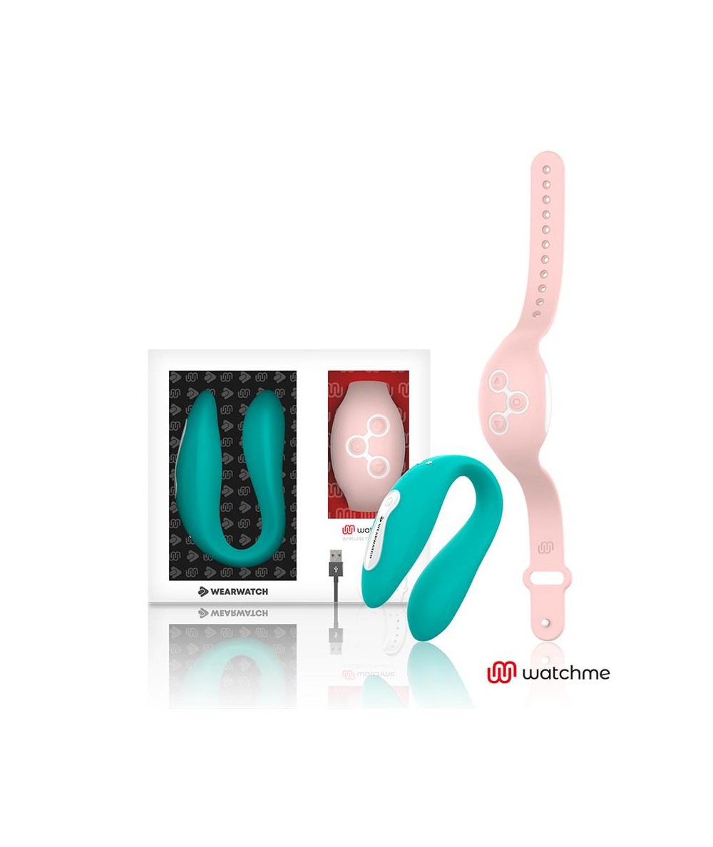 WEARWATCH VIBRADOR DUAL TECHNOLOGY WATCHME AGUA MARINA / ROSA