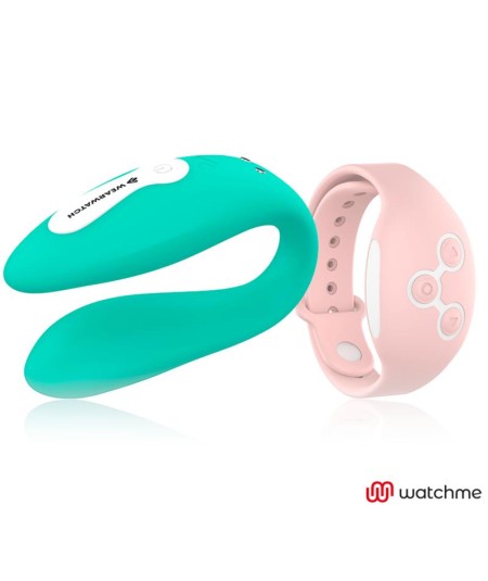 WEARWATCH VIBRADOR DUAL TECHNOLOGY WATCHME AGUA MARINA / ROSA