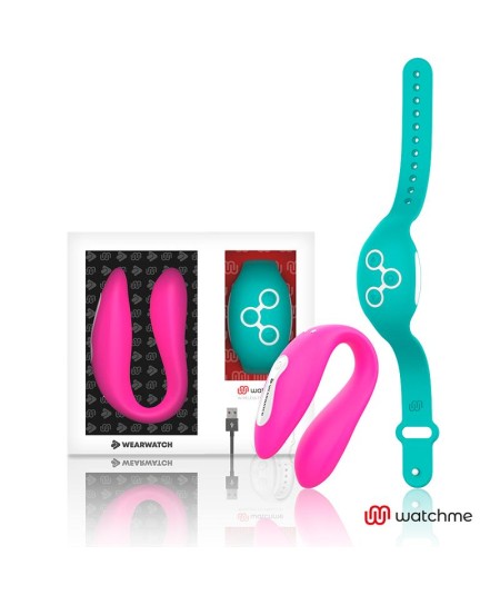 WEARWATCH VIBRADOR DUAL TECHNOLOGY WATCHME FUCSIA / AGUA MARINA