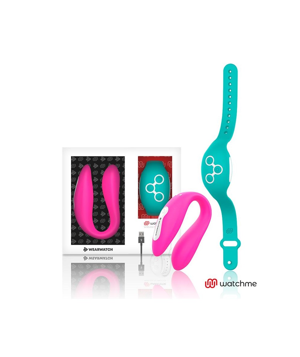 WEARWATCH VIBRADOR DUAL TECHNOLOGY WATCHME FUCSIA / AGUA MARINA