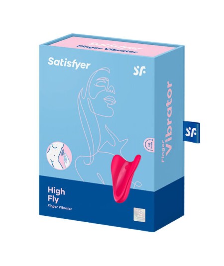 SATISFYER HIGH FLY VIBRADOR DEDAL FUCHSIA