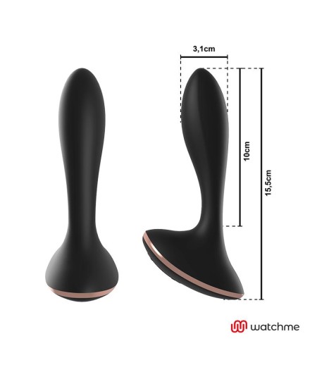 ANBIGUO - WATCHME CONTROL REMOTO VIBRADOR PLUG ANAL VERNET