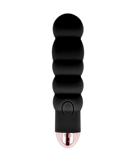 DOLCE VITA - VIBRADOR RECARGABLE SIX NEGRO 7 VELOCIDADES