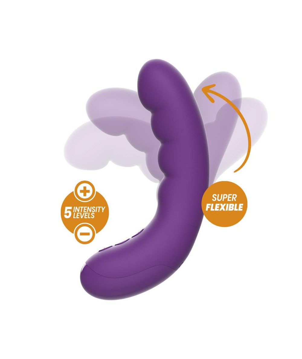 REWOLUTION REWOCURVY VIBRADOR FLEXIBLE RECARGABLE