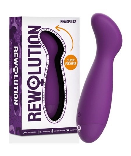 REWOLUTION REWOPULSE VIBRADOR FLEXIBLE ESTIMULADOR PUNTO G