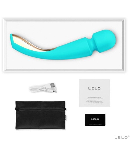 LELO MASAJEADOR SMART MEDIUM WAND 2 AQUA