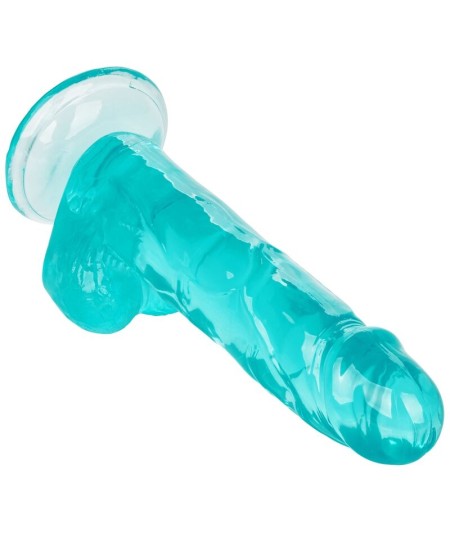 CALEX SIZE QUEEN DILDO - AZUL 15.3 CM