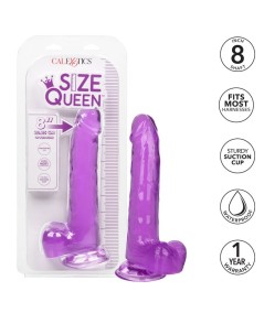 CALEX SIZE QUEEN DILDO - LILA 20.3 CM