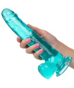 CALEX SIZE QUEEN DILDO - AZUL 20.3 CM