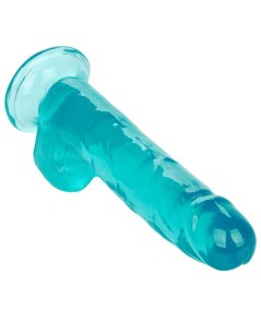 CALEX SIZE QUEEN DILDO - AZUL 20.3 CM