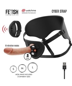 CYBER STRAP ARNES CON DILDO CONTROL REMOTO TECNOLOGIA WATCHME S