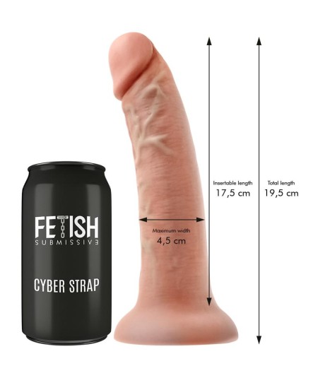 CYBER STRAP ARNES CON DILDO CONTROL REMOTO TECNOLOGIA WATCHME M