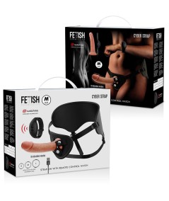 CYBER STRAP ARNES CON DILDO CONTROL REMOTO TECNOLOGIA WATCHME M