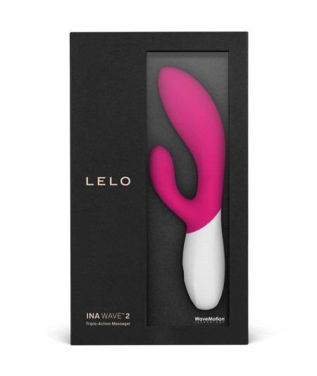 LELO INA WAVE 2 VBRADOR LUJO MOVIMIENTO ESPECIAL CERISE