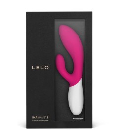 LELO INA WAVE 2 VBRADOR LUJO MOVIMIENTO ESPECIAL CERISE