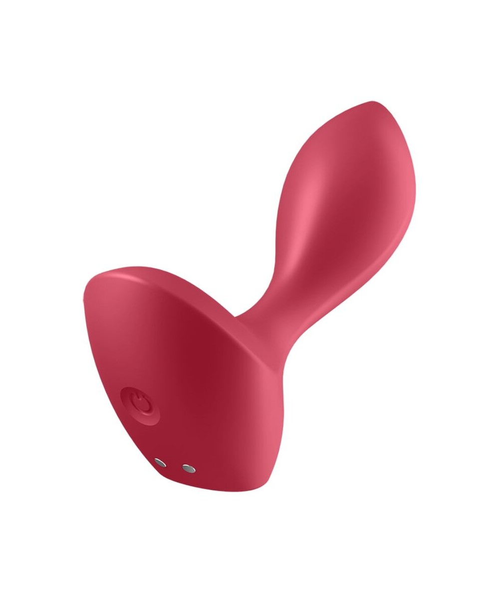 SATISFYER BACKDOOR LOVER PLUG ANAL VIBRADOR - ROJO