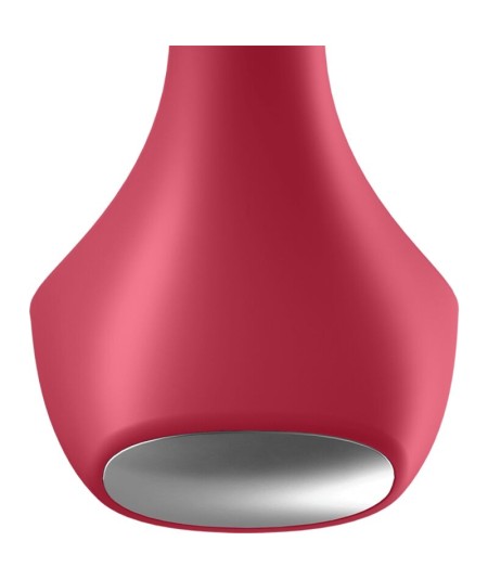 SATISFYER BACKDOOR LOVER PLUG ANAL VIBRADOR - ROJO