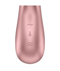 SATISFYER HOT LOVER VIBRADOR  ROSA-BEIGE