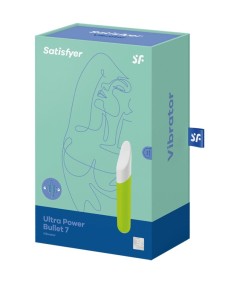 SATISFYER ULTRA POWER BULLET 7 BALA VIBRADORA VERDE