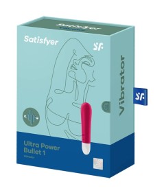 SATISFYER ULTRA POWER BULLET 1 BALA VIBRADORA ROJA