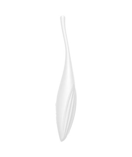 SATISFYER TWIRLING JOY ESTIMULADOR CLITORIS - BLANCO