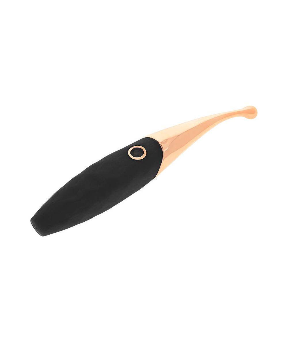 OHMAMA ESTIMULADOR CLITORIS RECARGABLE 36 MODOS - NEGRO-PINKGOLD