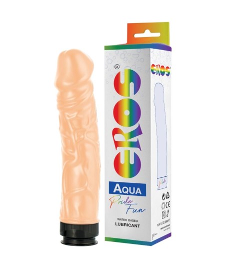 PRIDE - EROS AQUA LGBT PRIDE DILDO CON LUBRICANTE BASE AGUA