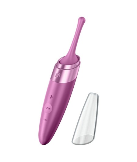 SATISFYER TWIRLING DELIGHT ESTIMULADOR CLITORIS - MORADO