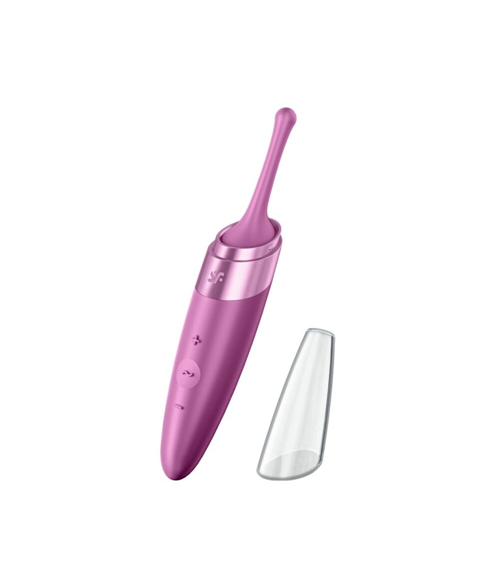 SATISFYER TWIRLING DELIGHT ESTIMULADOR CLITORIS - MORADO