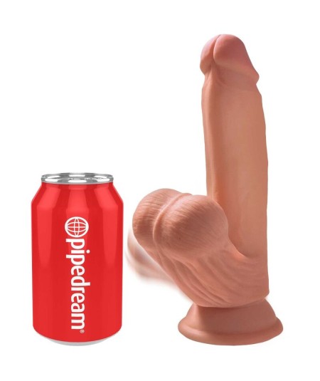 KING COCK PLUS 3D COCK SWINGING BALLS 15.2 CM