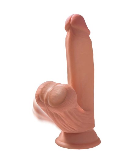 KING COCK PLUS 3D COCK SWINGING BALLS 15.2 CM