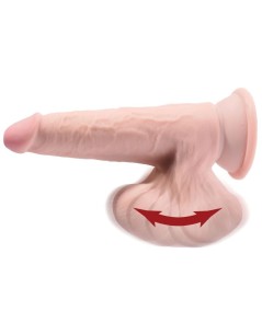 KING COCK PLUS 3D COCK SWINGING BALLS 12.7 CM