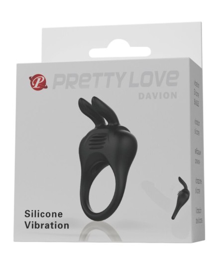 PRETTY LOVE DAVION ANILLO VIBRADOR RABBIT