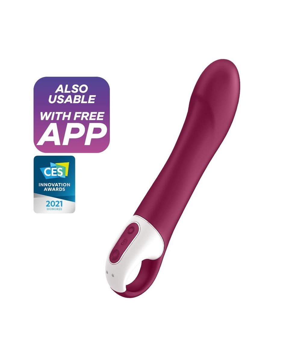 SATISFYER BIG HEAT VIBRADOR PUNTO G