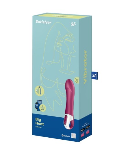 SATISFYER BIG HEAT VIBRADOR PUNTO G