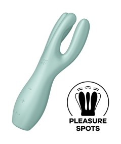 SATISFYER THREESOME 3 VIBRADOR - VERDE