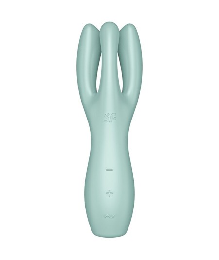 SATISFYER THREESOME 3 VIBRADOR - VERDE