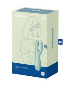 SATISFYER THREESOME 3 VIBRADOR - VERDE