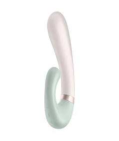 SATISFYER HEAT WAVE VIBRADOR APP - BLANCO