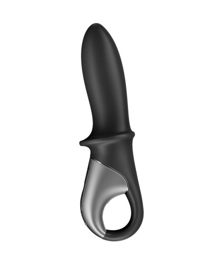 SATISFYER HOT PASSION VIBRADOR ANAL APP - NEGRO