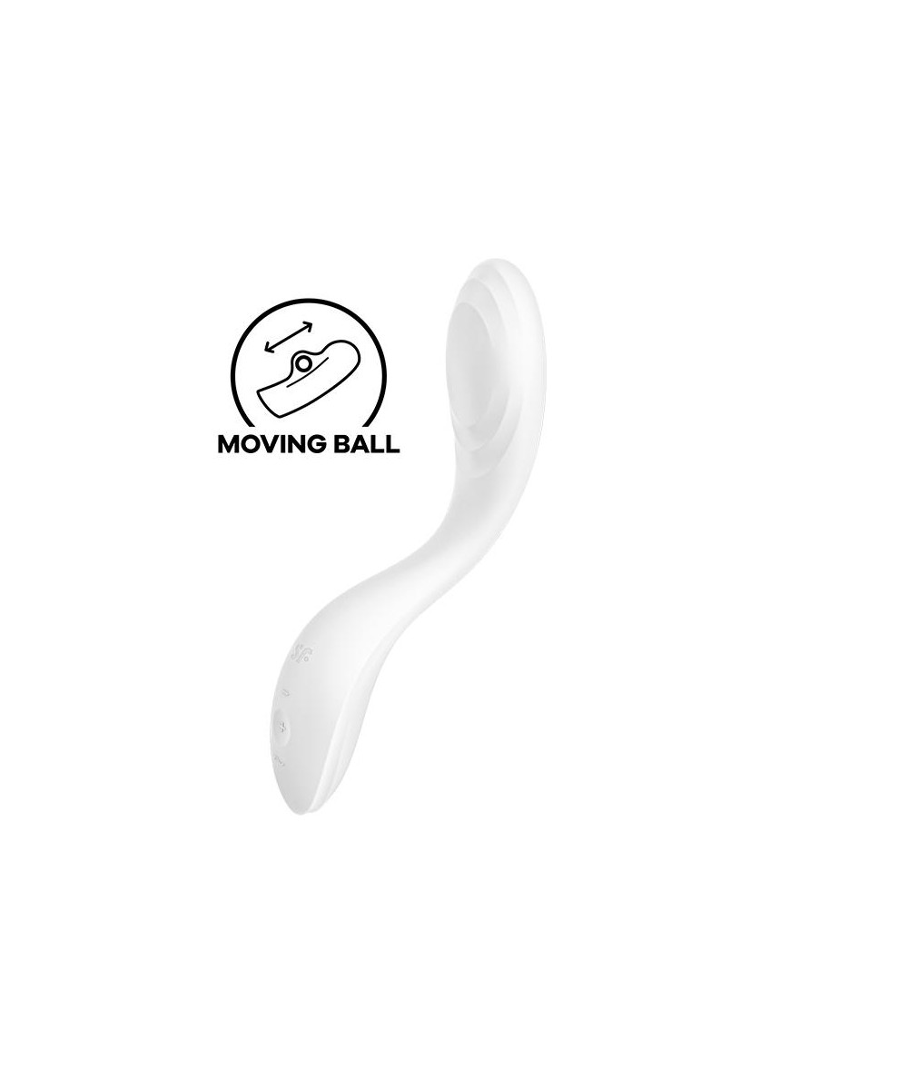 SATISFYER RRROLLING PLEASURE VIBRADOR PUNTO G - BLANCO