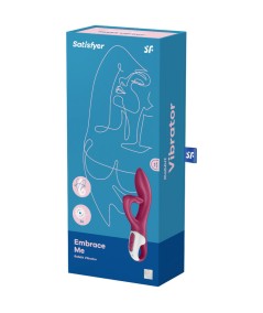 SATISFYER EMBRACE ME VIBRADOR PUNTO G - ROJO