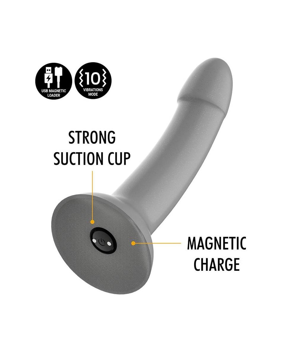 MYTHOLOGY RUNE MAJESTIC DILDO S - VIBRADOR COMPATIBLE CON WATCHME WIRELESS TECHNOLOGY