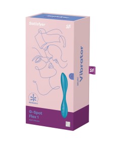 SATISFYER G-SPOT FLEX 1 MULTI VIBRADOR - AZUL