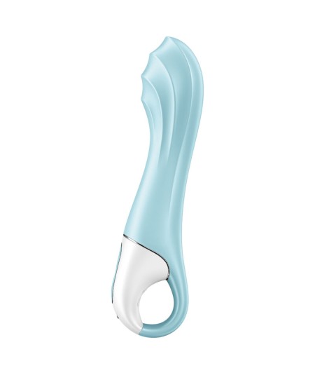 SATISFYER AIR PUMP VIBRATOR 5+ VIBRADOR PUNTO G INFLABLE APP - AZUL