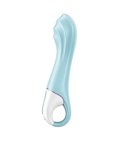 SATISFYER AIR PUMP VIBRATOR 5+ VIBRADOR PUNTO G INFLABLE APP - AZUL