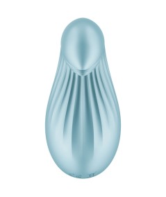 SATISFYER DIPPING DELIGHT VIBRADOR LAY-ON - AZUL