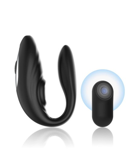 BRILLY GLAM COUPLE PULSING & VIBRATING CONTROL REMOTO