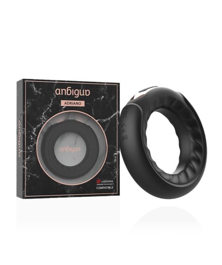 ANBIGUO - ADRIANO ANILLO VIBRADOR COMPATIBLE CON WATCHME WIRELESS TECHNOLOGY